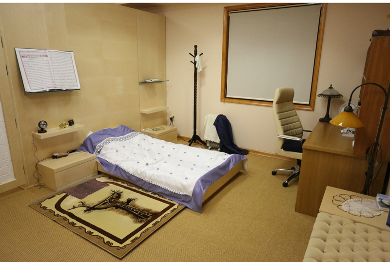 Muhterem Fethullah Gülen Hocaefendi'nin odası