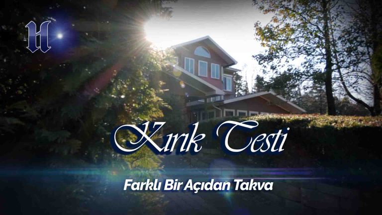 Farklı Bir Açıdan Takva