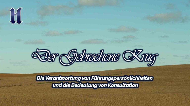 Die Verantwortung von Führungspersönlichkeiten und die Bedeutung von Konsultation